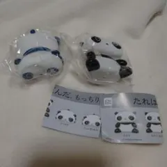たれぱんだ　もっちりマスコット　2点