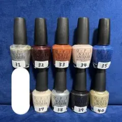 O.P.I ネイルラッカー 10本セット マニキュア 各カラー 15ml