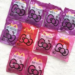 【マクドナルド】ハローキティ　50周年ぬいぐるみ　10点セット　新品未開封