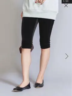 未使用品ベロアバイカーショーツSサイズ黒　ビューティー&ユース