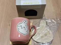 ちいかわ うさぎ コースター付きマグカップ