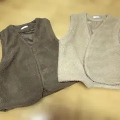 専用です！Linoluceボアベスト　モカ