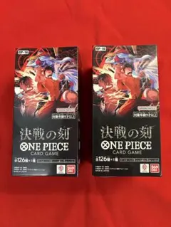 ONE PIECEカードゲーム 決戦の刻 ブースターパック 2BOX - メルカリ