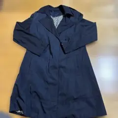 ZARA BASIC ネイビー トレンチコートベルト無し