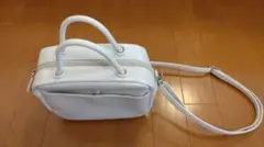 WEGO ホワイト系 ショルダーバッグ