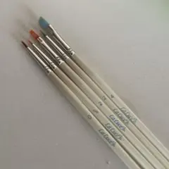 화이트 나일론 브러쉬 세트 라 루체