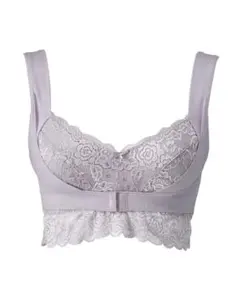 アンジェリール ふんわりルームブラ +M-L アンティークグレー