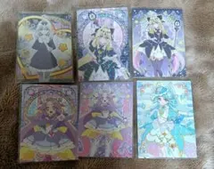 名探偵プリキュア！　キラキラトレーディングコレクション　6枚セット　まとめ売り