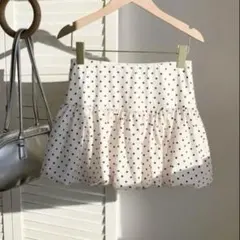 SHEIN バルーンスカート ドット