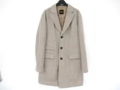 【HUGO BOSS/ヒューゴボス】A⑳340//ヘリンボーン　メンズコートのサムネイル