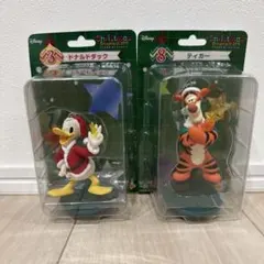 ディズニークリスマスオーナメント　ドナルド　ティガー