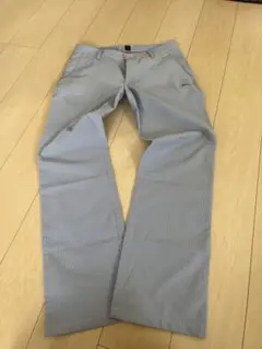 PUMA ストライプ　ライトブルー　パンツ