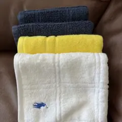 ラルフローレン ハンドタオル新品2枚中古2枚