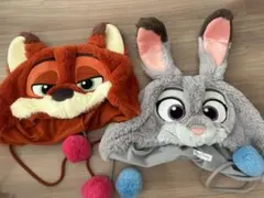2点セット❤︎ ズートピア ファンキャップ ニック ジュディ