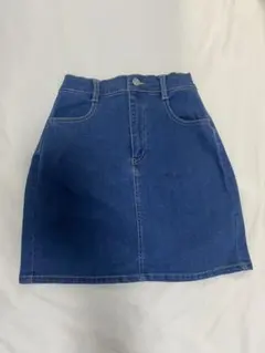WEGO デニムタイトスカート XS