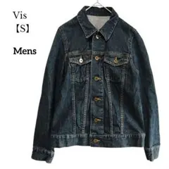【ViS／ヴィス】デニムジャケット　Gジャン　メンズ　Sサイズ