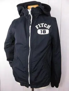 【値下げ】アバクロンビー＆フィッチ　ジップアップジャケット　ジャンパー　紺　M