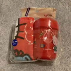 ハローキティ おしぼりケース セット　レトロ