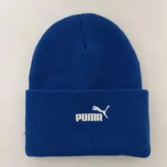 PUMA ニット帽　青