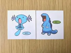 ポケモンパン　デコキャラシール　ウパー　ヌオー　2枚セット