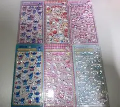 国内完全正規品 ボンボンドロップシール　サンリオ＋ディズニー6種セット(残1)