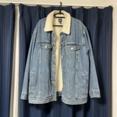 GAP DENIM ジャケット Lサイズ ボア裏地付き