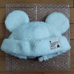 ディズニー　ミッキー　ボアキャップ