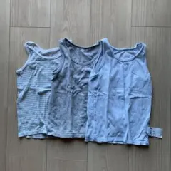 ユニクロ　コットンメッシュタンクトップ 100cm