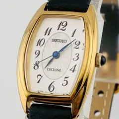 SEIKO エクセリーヌ ローマン文字 タンク スクエア レディース 新品