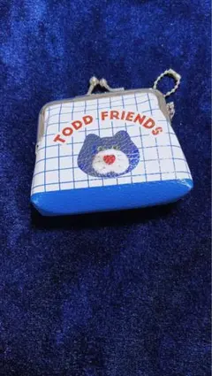 mojojojo♡PVCがま口♡ポーチ青