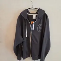 ジャイアンツ　Nike グレー ジップアップパーカー