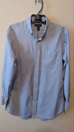 【ノンアイロン】LAND'S END ボタンダウン長袖シャツ（サイズ40-82）