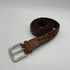 HUGO BOSS ヒューゴボス 編み込み レザー ベルト