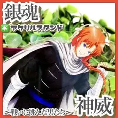 美品✳️銀魂『神威 アクリルスタンド〜戦いに挑んだ男たち〜』キャラポップストア
