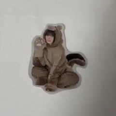 櫻坂46 藤吉夏鈴 どうぶつ着ぐるみ ステッカー