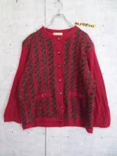 美品！Raccommoder モヘアニットカーディガン ジャケット ウール混