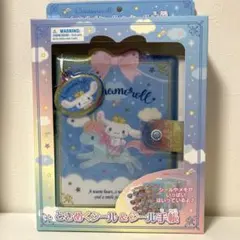 レア　シナモロール まとめ売り　平成レトロ レア！】平成レトロ！シナモロール フレークシール メモ帳 サンリオ