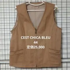 CEST CHICA BLEU 44 サイドステッチストレッチデニムジャケット - メルカリ