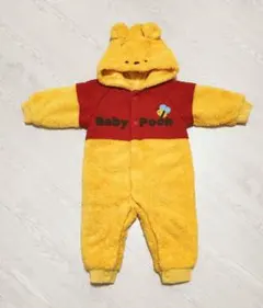くまのプーさん 着ぐるみ ロンパース カバーオール 80cm