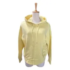 MONCLER イエロー フード付きパーカー M