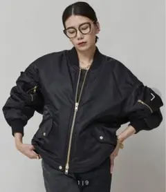 【人気完売品】Curensology(カレンソロジー)＜&RC＞MA-1ブルゾン