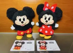 【POP MART】ミッキーミニー ぬいぐるみ キーホルダーセット 新品未開封