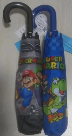 スーパーマリオ 折りたたみ傘 マリオ ルイージ 折り畳み傘 傘 ②