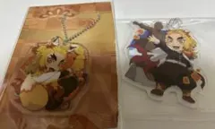 鬼滅の刃 全集中展 ご当地 アクリルチャーム 煉獄 セット 北海道 宮城