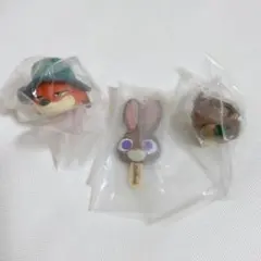ズートピア2カプセルトイ　ファッションリング アイスキャンディチャーム　ニック