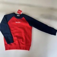 ⭐︎新品・タグ付き⭐︎MIKIHOUSE 赤 ネイビー トレーナー