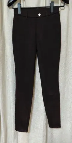 UNIQLO スキニーストレッチパンツ S サイズ ダークブラウン