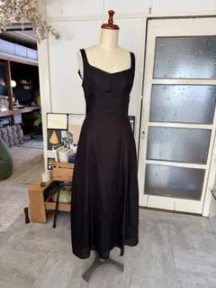 最終お値下げ！ZARA ザラ　キャミワンピース　リネン