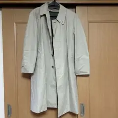 メンズ ベージュ トレンチコート ライ