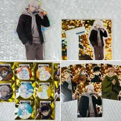 マルキューブ　イルミネーション　呪術廻戦　缶バッジ　アクスタ　ブロマイド　五条悟